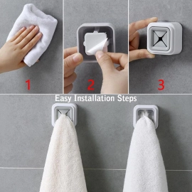 4 Pc Towel Holder Mostly Used In All Kinds Of Bathroom Purposes For Hanging And Placing Towels
