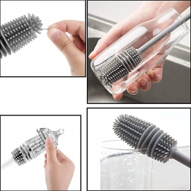Bottle Cleaning Brush Widely Used In All Types Of Household Kitchen Purposes