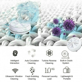 USB Turbine Wash Used While Washing Cloths in All Kinds of Places Mostly Household Bathrooms