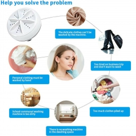 USB Turbine Wash Used While Washing Cloths in All Kinds of Places Mostly Household Bathrooms