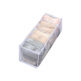 Laundry 7 Section Bag Widely Used for Storing and Managing Laundry Cloths and Stuffs