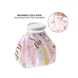 Pain Reliever Ice Bag Used To Overcome Joints And Muscles Pain In The Body
