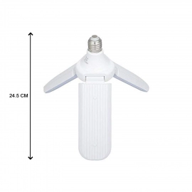 Fan Blade LED Light Bulb, Super Bright Angle Adjustable Home Ceiling