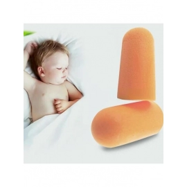 Safety Ultra Soft Foam Ear Plugs Reusable Ear Plugs for Sleeping, Travel, Loud Noises, Work, Learning, Snoring (2 Pc Set)