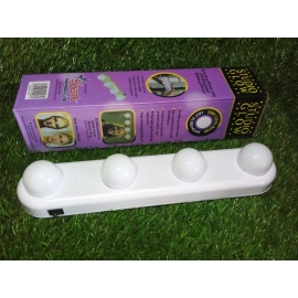 Glow Make Up Light Portable Cosmetic Kit Battery Powered Mirror Lighting Super Bright