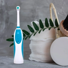 Electric Toothbrush for Adults and Teens, Electric Toothbrush Battery Operated Deep Cleansing Toothbrush