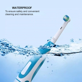 Electric Toothbrush for Adults and Teens, Electric Toothbrush Battery Operated Deep Cleansing Toothbrush