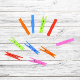 Multi Purpose Plastic Clothes Clips For Cloth Drying Clips | Set of 144Pc