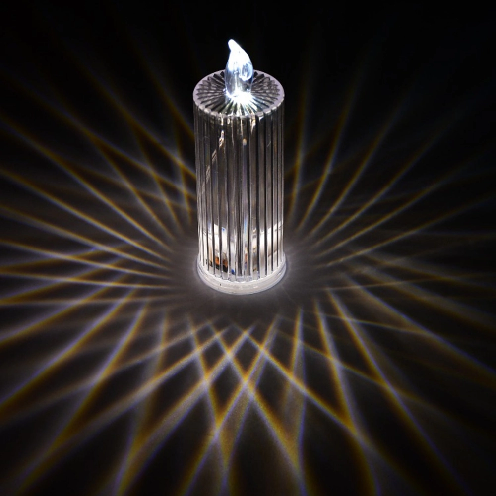 Simple Candles for Home Decoration, Crystal Candle Lights