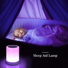 Wireless Night Light LED Touch Lamp Speaker