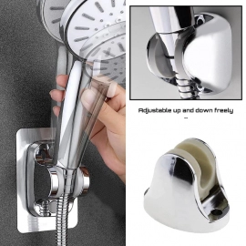 Adjustable hand shower holder with fixing screws adjustable bracket for bathroom (loose)