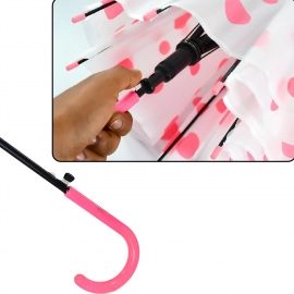 Dot Printed Umbrella For Men And Women Multicolor