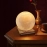 Moon Lamp3D Printing LED Night Light Moon Light with Stand, Warm and Cool, USB Rechargeable