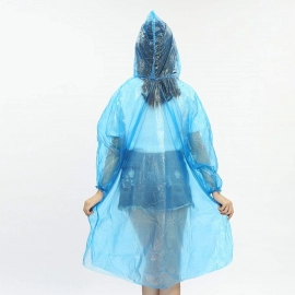Disposable Rain Card Raincoat Easy To Carry Emergency Waterproof Rain coat Rain Card