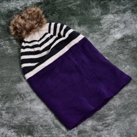 MEN'S AND WOMEN'S Adult Hand Knit Slouchy Hat