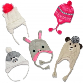 MIX WOOLEN THREAD MEN'S AND WOMEN'S ADULT WINTER CAP