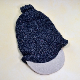 Solid Texture Winter Woolen Beanie Caps