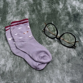 1PAIR SOCKS PRINTED TRENDY MULTIPLE DESIGNER SOCKS