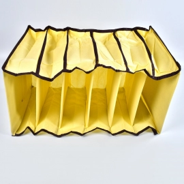 6 Shelf Hanging Closet Organizer | Space Saver | Sweater and Clothing Shelves