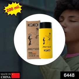 200ML STAINLESS STEEL WATER BOTTLE FOR MEN WOMEN and KIDS | REUSABLE LEAK-PROOF THERMOS STEEL