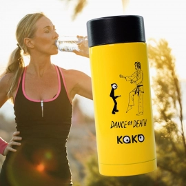 200ML STAINLESS STEEL WATER BOTTLE FOR MEN WOMEN and KIDS | REUSABLE LEAK-PROOF THERMOS STEEL