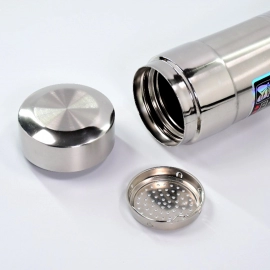 380ML STAINLESS STEEL WATER BOTTLE FOR MEN WOMEN KIDS | THERMOS FLASK | REUSABLE LEAK-PROOF THERMOS STEEL 