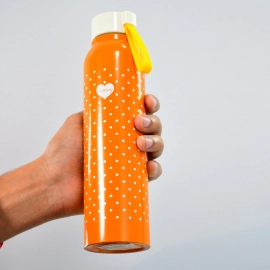 400ML Stainless Steel Printed Water Bottle for School, College and Office