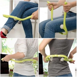 Neck Shoulder Massager, 13.5x7.08inch Portable Relieving the Back for Men Relieving the Waist Women