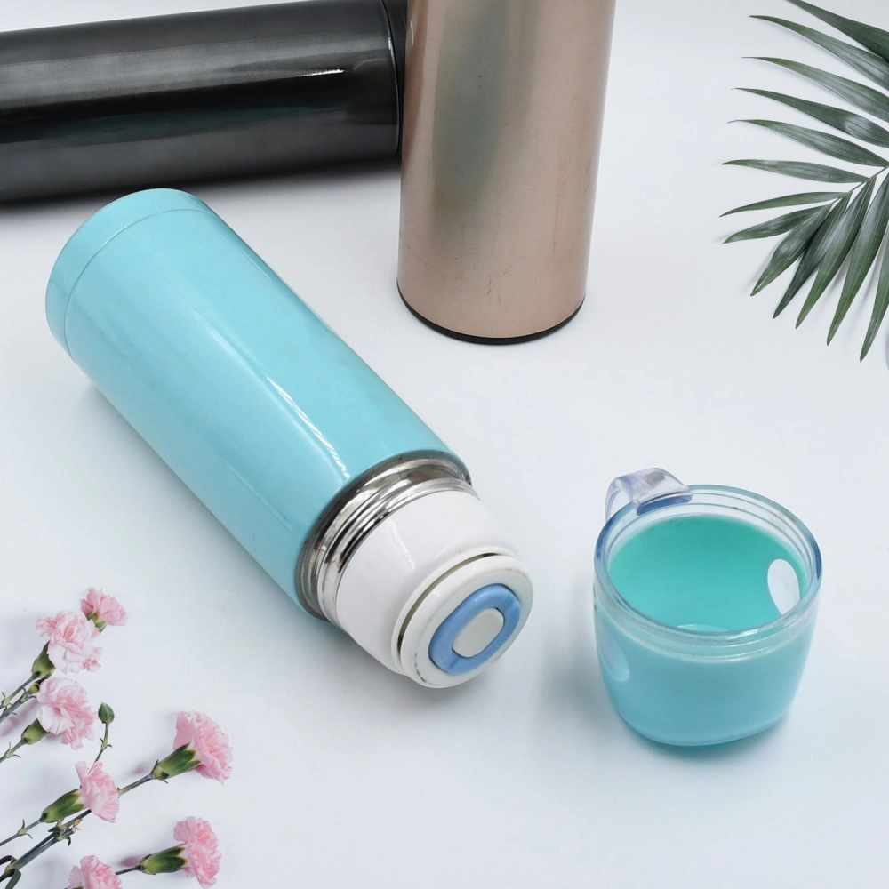 Mix Size and Design Stainless Steel Vacuum Bottle with Cup Lid Thermos