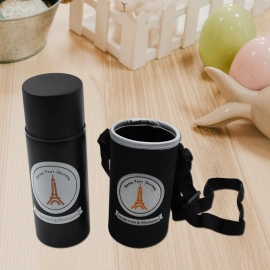 Water Bottle Carrier Water Bottle Lanyard with Adjustable Shoulder Strap Universal Bottle Sling Suitable | 350ml