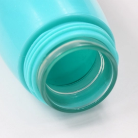 PORTABLE WATER BOTTLE, CREATIVE WHEAT FRAGRANCE GLASS BOTTLE WITH MOBILE PHONE HOLDER 380ML