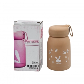 Cute water bottle for kids | 360 ml Cute Bunny Water Bottle