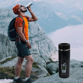 Hot and Cold Stainless Steel Thermos Water Bottle Easy to Carry (350ml)