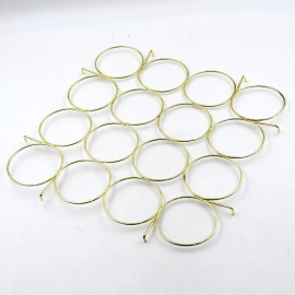 Multipurpose Fancy Basket/Tray/Platter With Handles and Small Stand Organizer Stainless Steel Drainer Storage Drying Rack for Counter Cabinet Table Kitchen Restaurant, Home, Office (Gold)