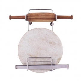 Chakla Belan Stand For Kitchen With Stainless Steel