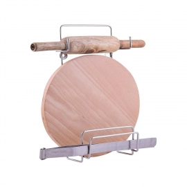 Chakla Belan Stand For Kitchen With Stainless Steel