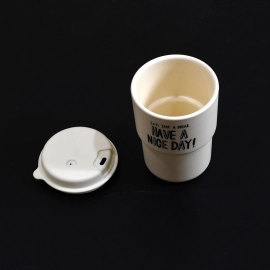 Appreciation and Motivation Portable Plastic Coffee Cup