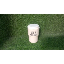 Appreciation and Motivation Portable Plastic Coffee Cup