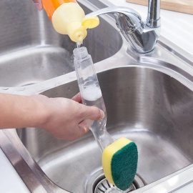 Liquid dispensing Scrub widely used for washing and cleaning utensils