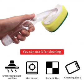 Liquid Dispensing Scrub Widely Used for Washing and Cleaning Utensils