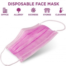 Anti Pollution / Virus Face Pink Mask