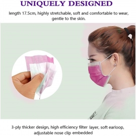 Anti Pollution/Virus Face Pink Mask
