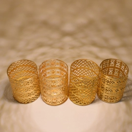 Mix Plain Jhoomer For Home Decor Golden Color | Mix Design