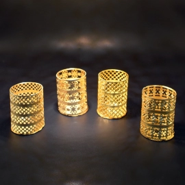 Mix Plain Jhoomer For Home Decor Golden Color | Mix Design