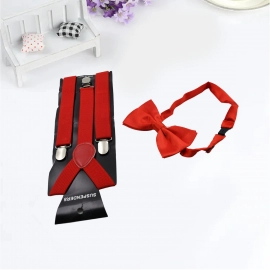 Fashion Accessories Suspenders for Men | Button Pant Braces Clothes Accessory with Elastic, Y Back Design