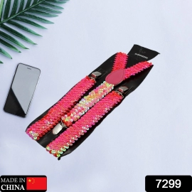 Suspenders Clips Men, Women Adjustable Clip Suspenders for Adults | Party Suspenders