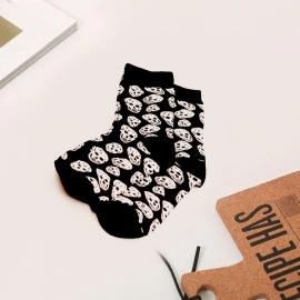 Cotton Fancy Ladies Socks | 1 Pair