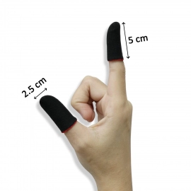 Thumb and Finger Sleeve for Mobile Game, Pubg, Cod, Freefire (1Pair only)