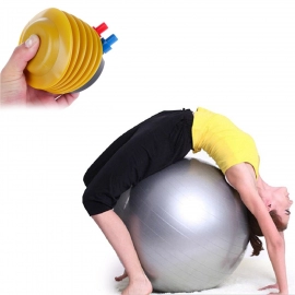 Heavy Duty Gym Ball Non-Slip Stability Ball With Foot Pump for Total Body Fitness