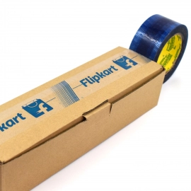 Blue Tape For Packaging Gifts And Products For Shipping And Delivering Purposes Etc.